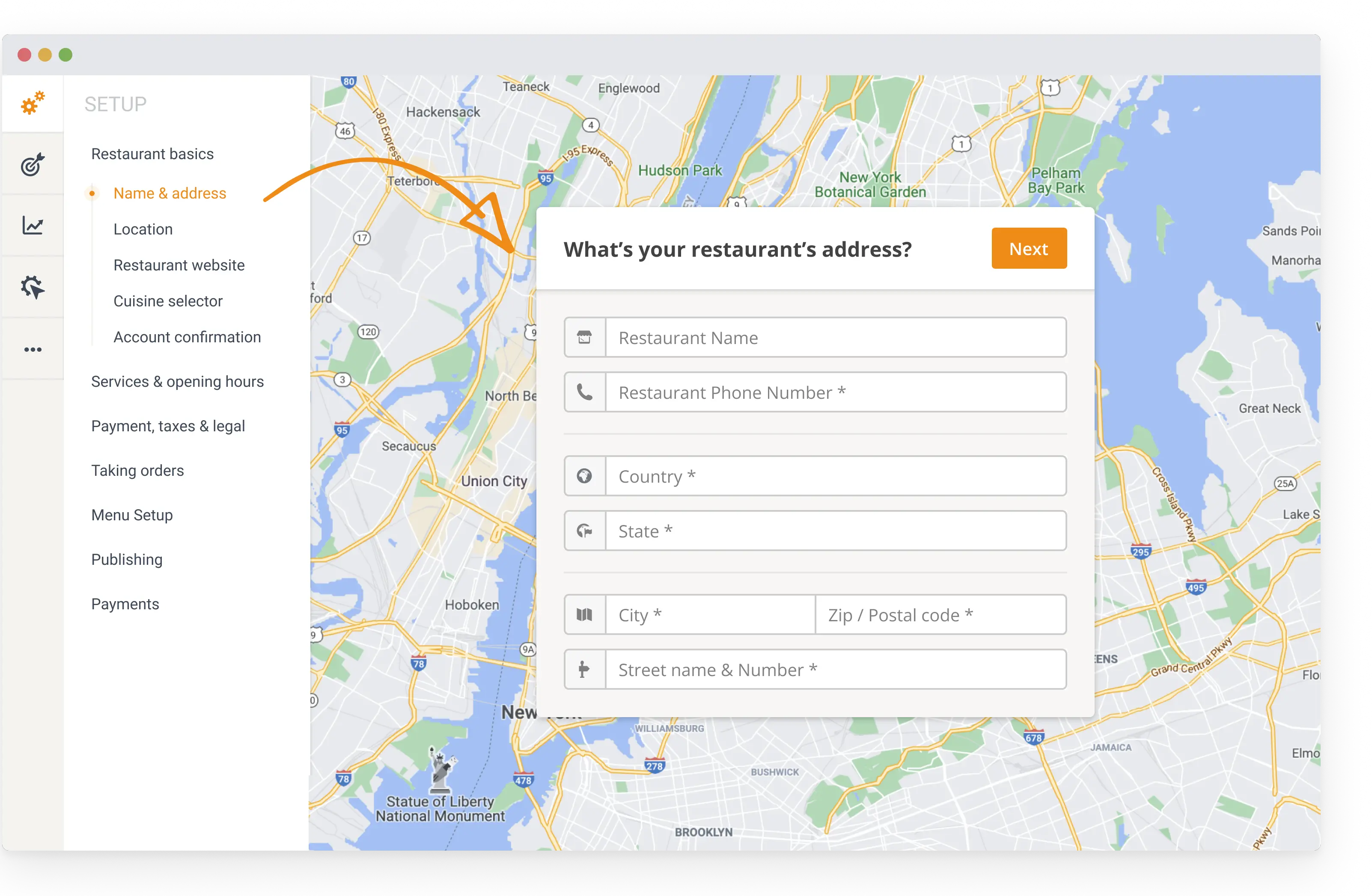 enable online booking for restaurants with GloriaFood