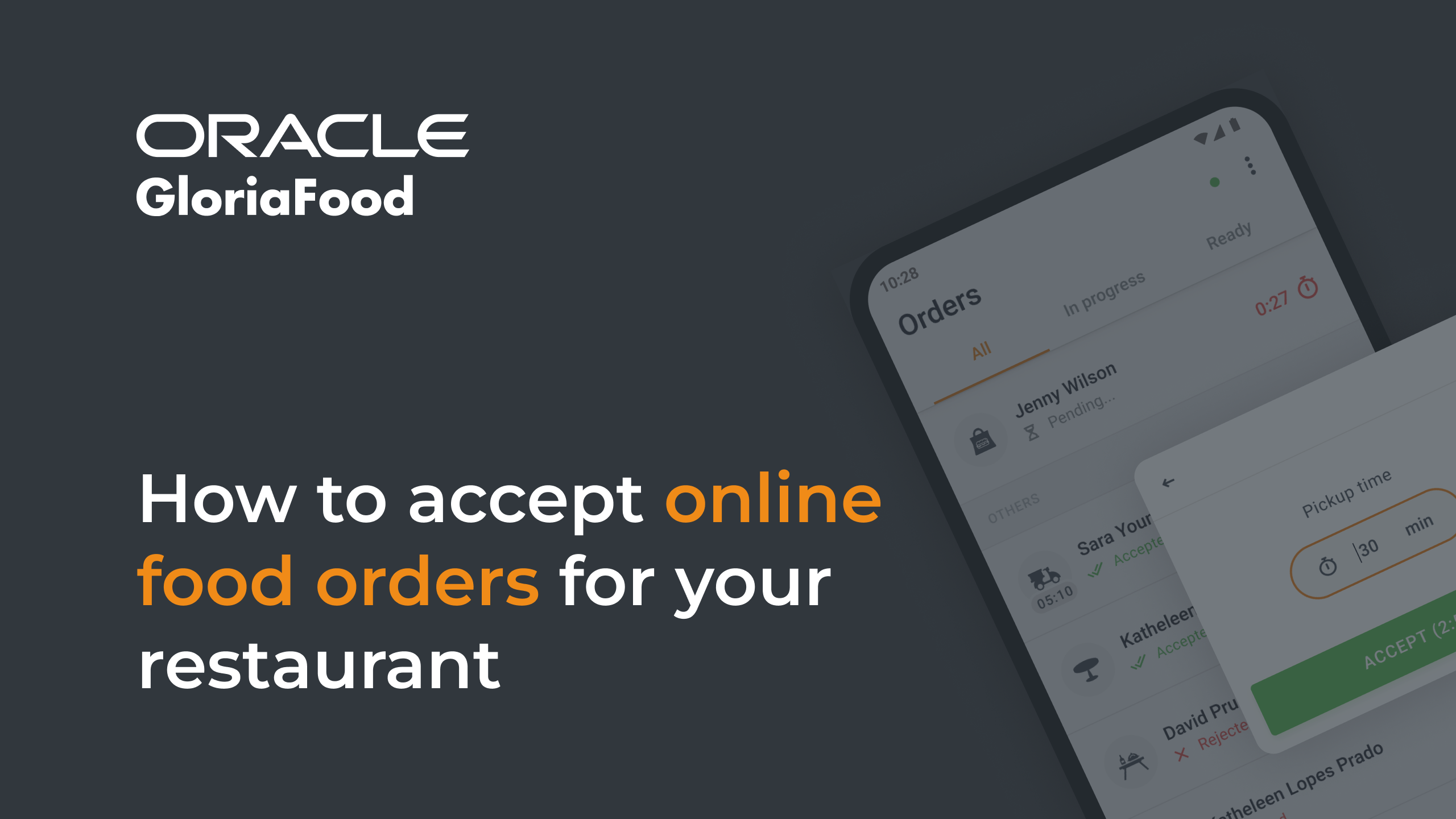 How Does Online Ordering Work GloriaFood Tutorial
