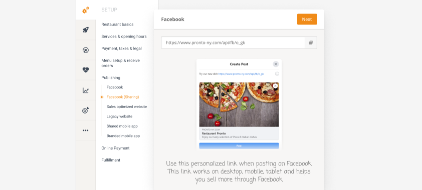 GloriaFood Online Ordering: Mobile Facebook Food Ordering
