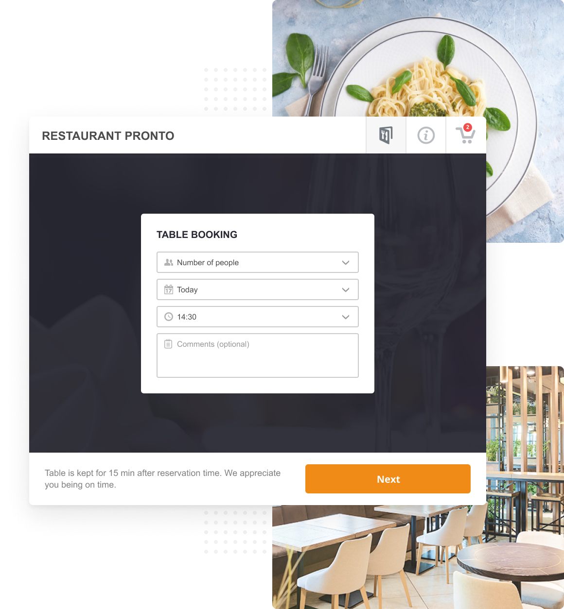 Online Ordering System for Takeaway and Delivery