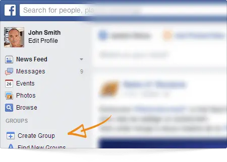 Facebook profile