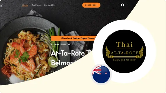 GloriaFood Reviews: At-Ta-Rote Thai Eatery - New Zealand