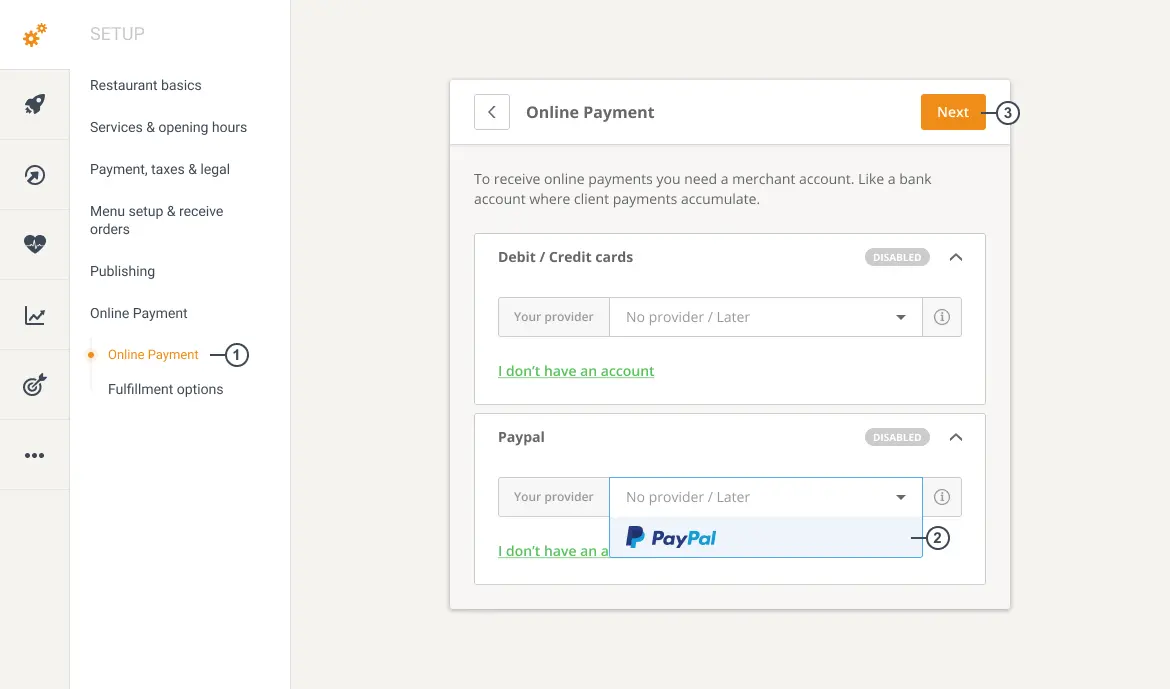 Online betalingssystem med paypal betaling