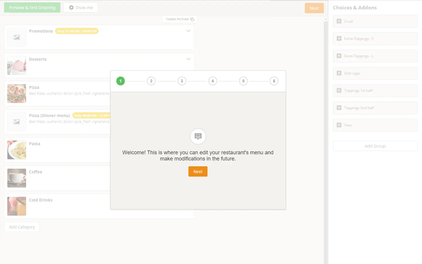 Wordpress restaurant plugin food menu