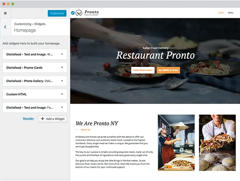 Thèmes Wordpress gratuits pour plat et contenu facilement personnalisable