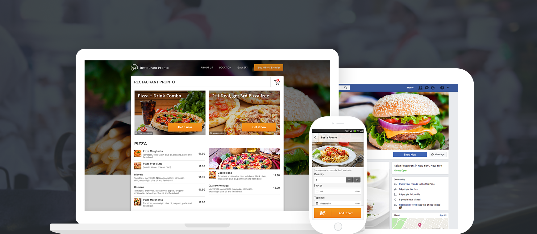 scope of online food ordering system project