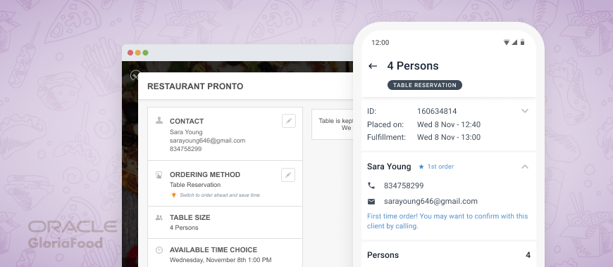 free online restaurant booking system