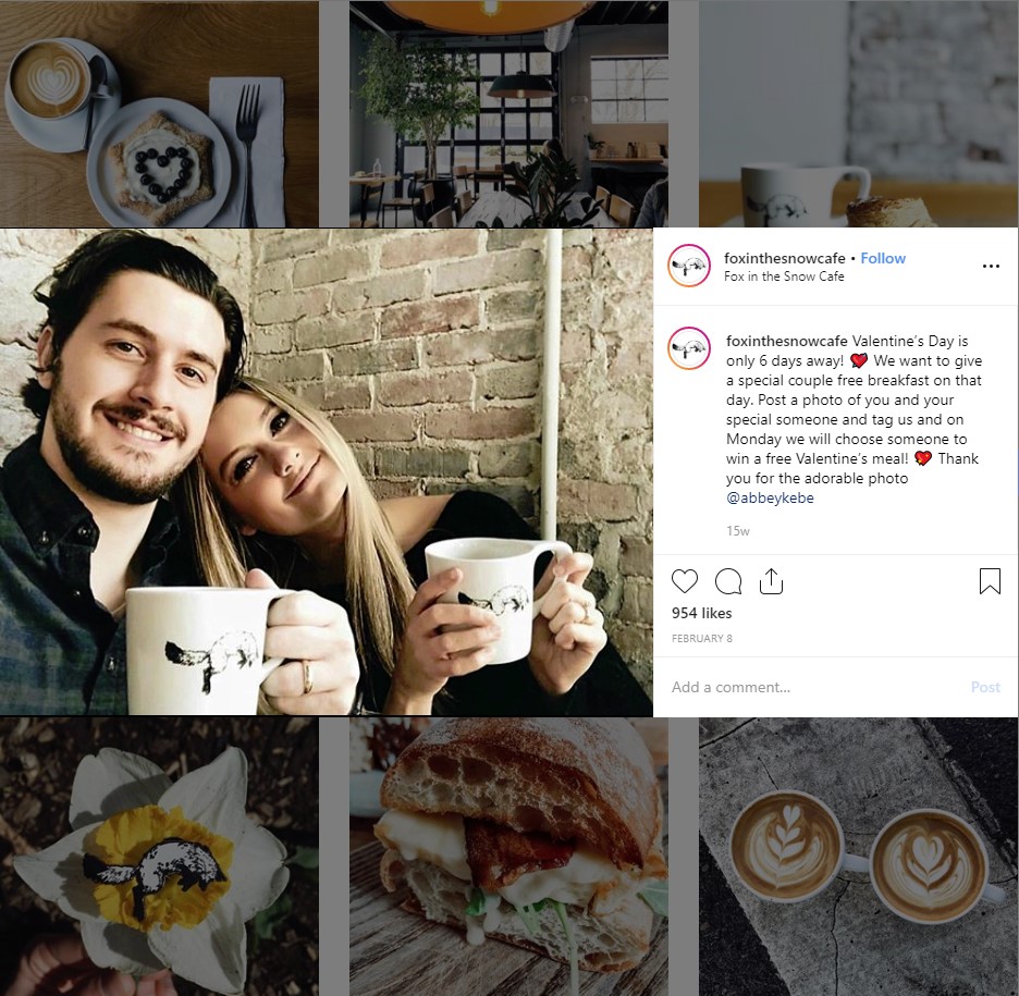 restaurant Instagram marketing