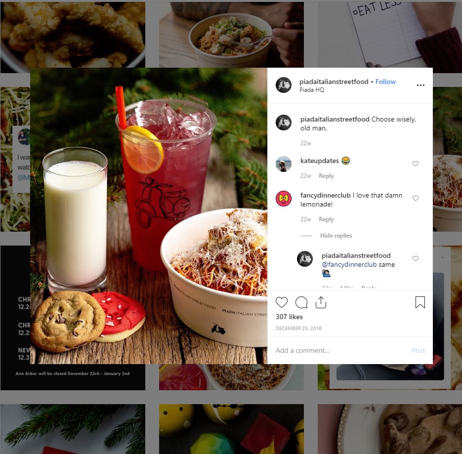 restaurant instagram marketing