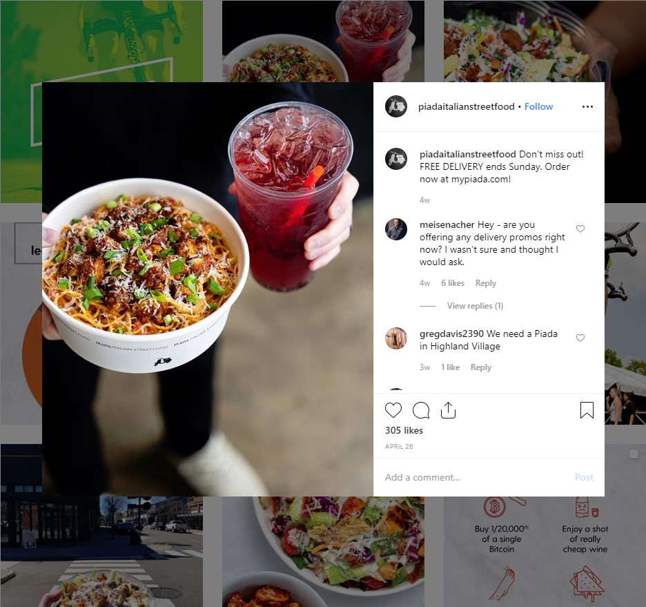 restaurant instagram marketing: running restaurant promotions on instagram