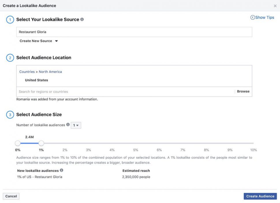 facebook lookalike audiences