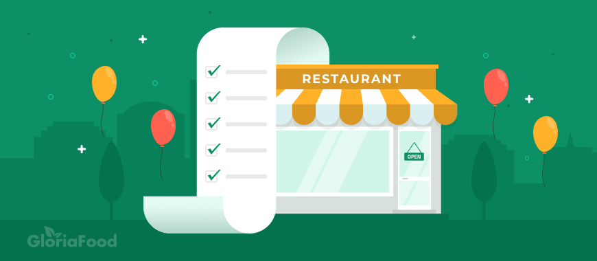 restaurant opening checklist: how to open a restaurant with no experience