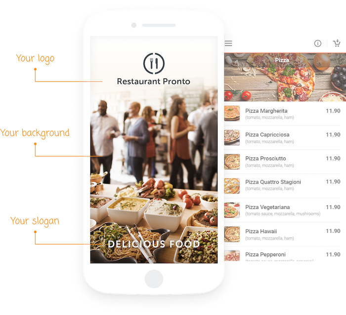 how to improve food delivery service with a branded app