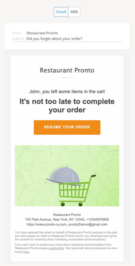 how to increase restaurant sales online