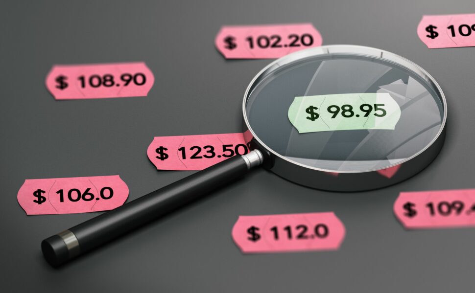 food supplier price check