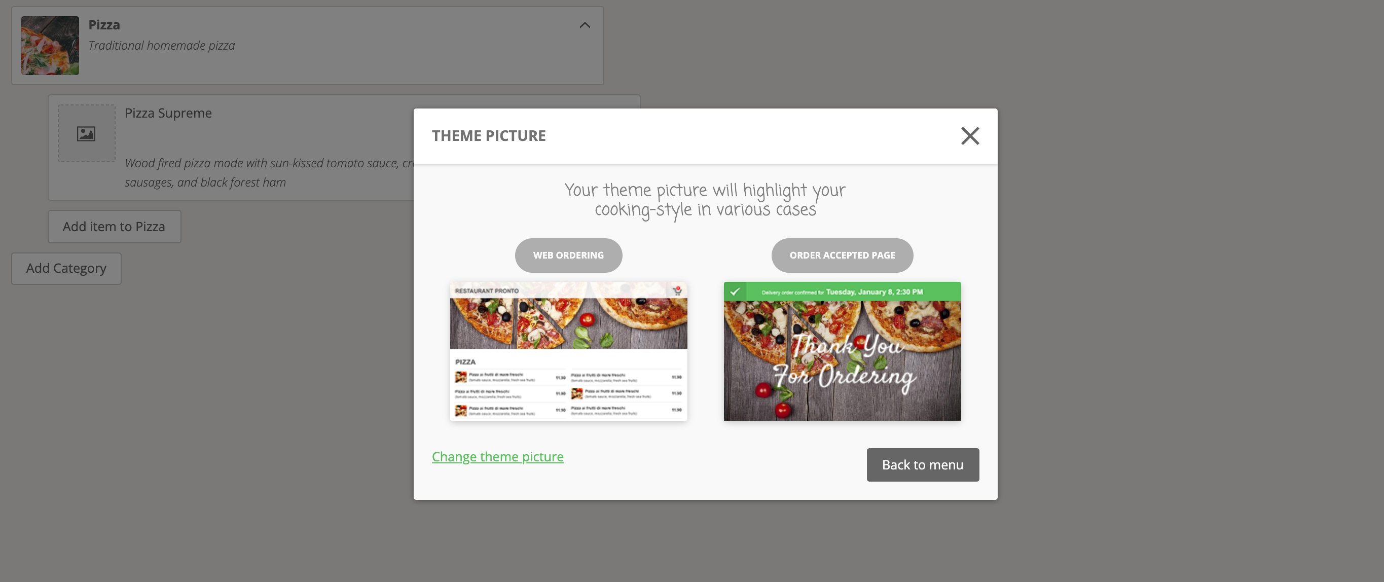 personalized types of menus in restaurants: cover photos