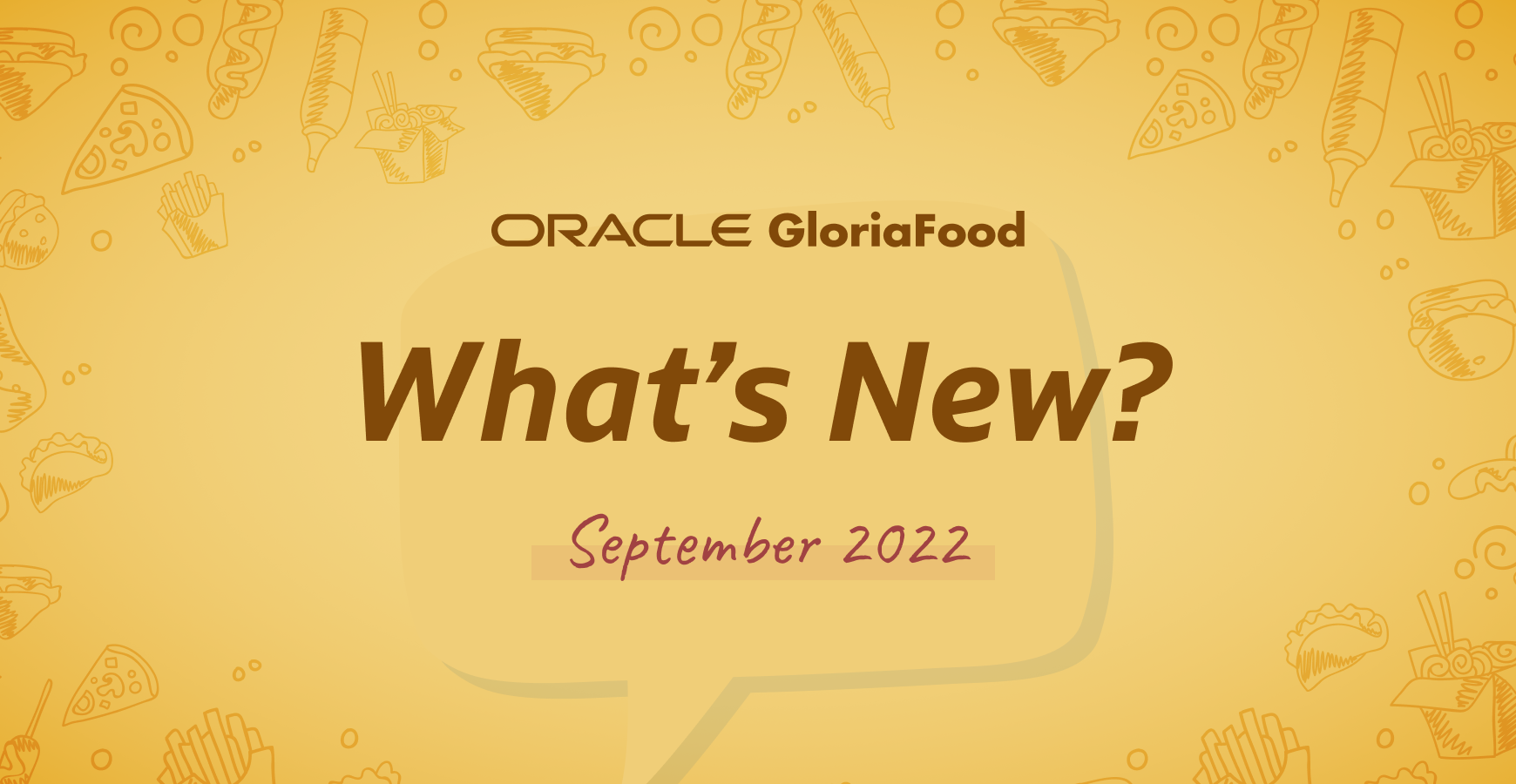 What’s New with GloriaFood Roundup September 2022 GloriaFood Blog