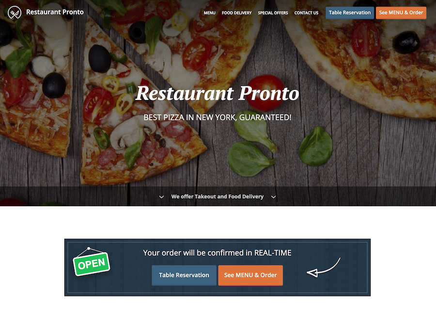 How do you run a fast-food restaurant successfully? Get a sales optimized restaurant website
