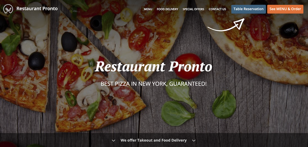 marketing for restaurants 2023: enable table reservations and pre-orders